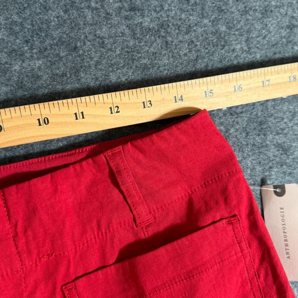 Maeve Wide Leg Pants in Vibrant Red - Picture 8 of 11